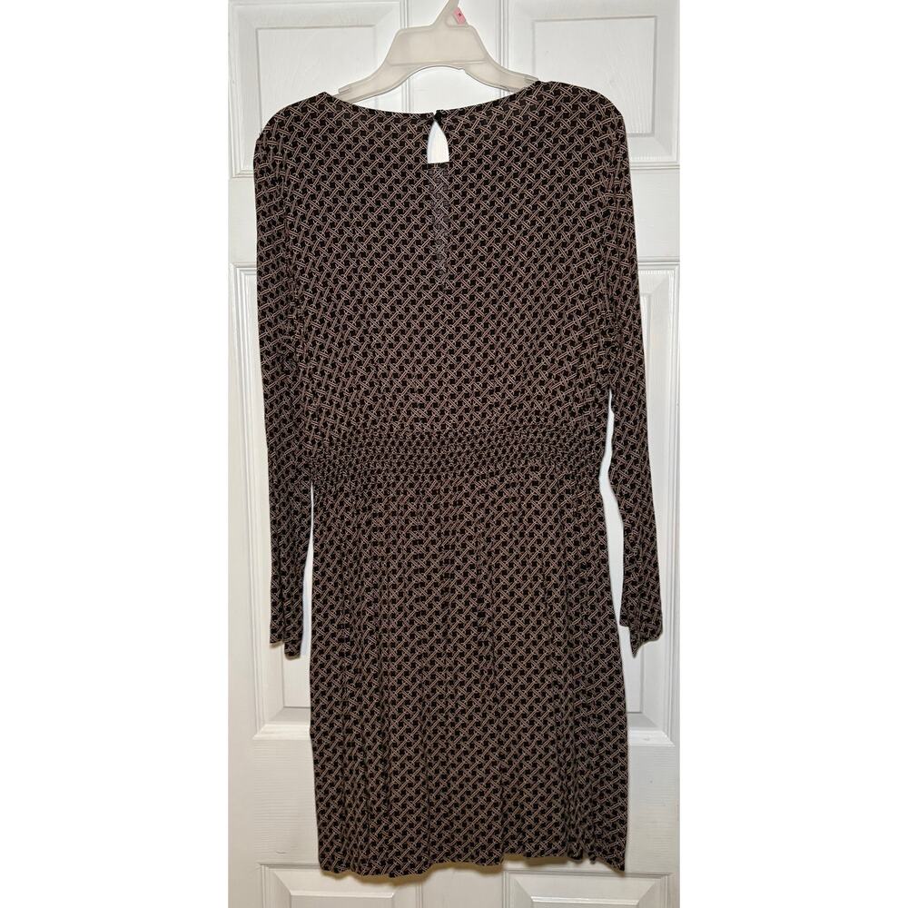 H&M patterned dress elastic waist size small - Picture 2 of 2